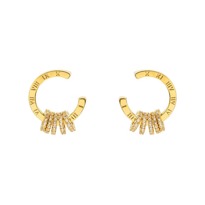 Geometric Stud Earrings