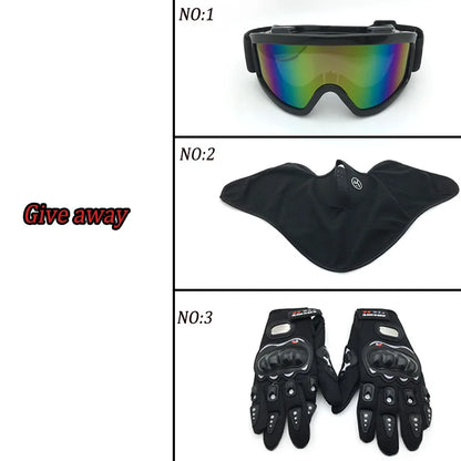 Flip-Up Off-Road Full-Face Helmet