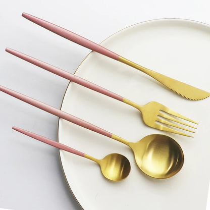 Stainless Steel Western Solid Cutlery Set Edition