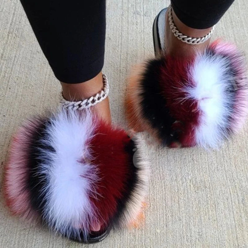 Fluffy Fur Slippers