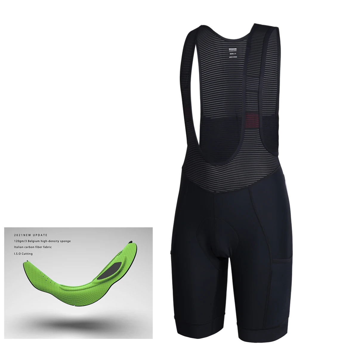 Long Travel Bib Shorts