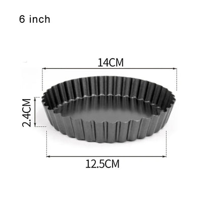 Metal Pans Gyh Fluted Pie