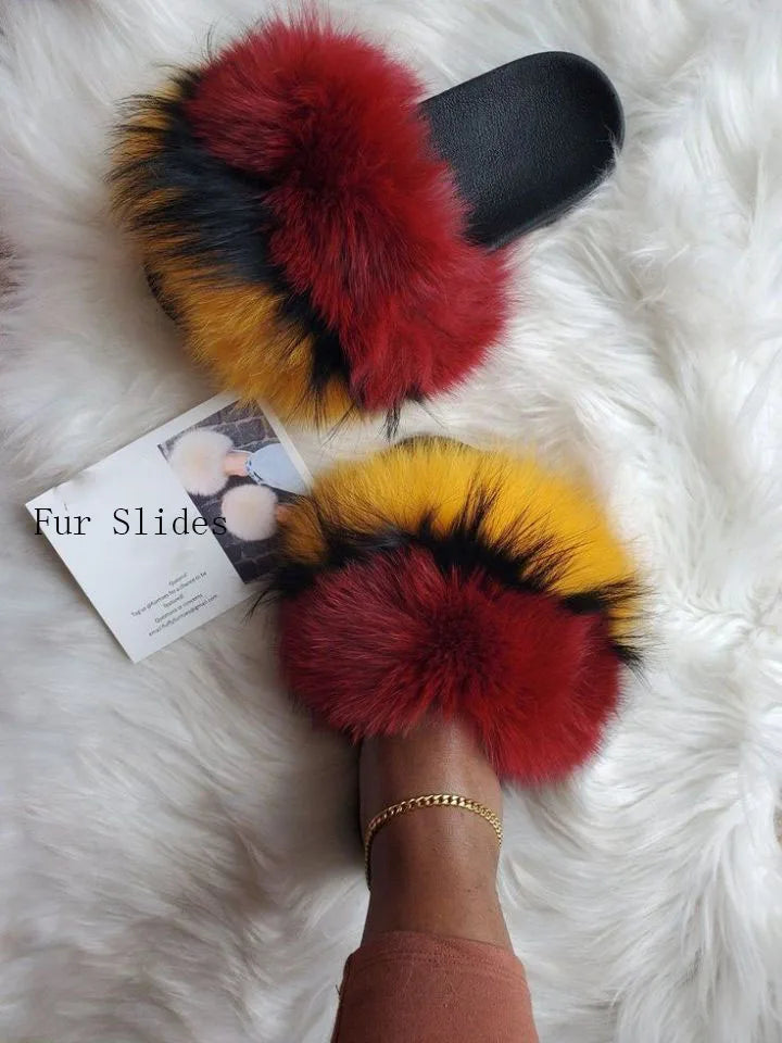 Fluffy Fur Slippers