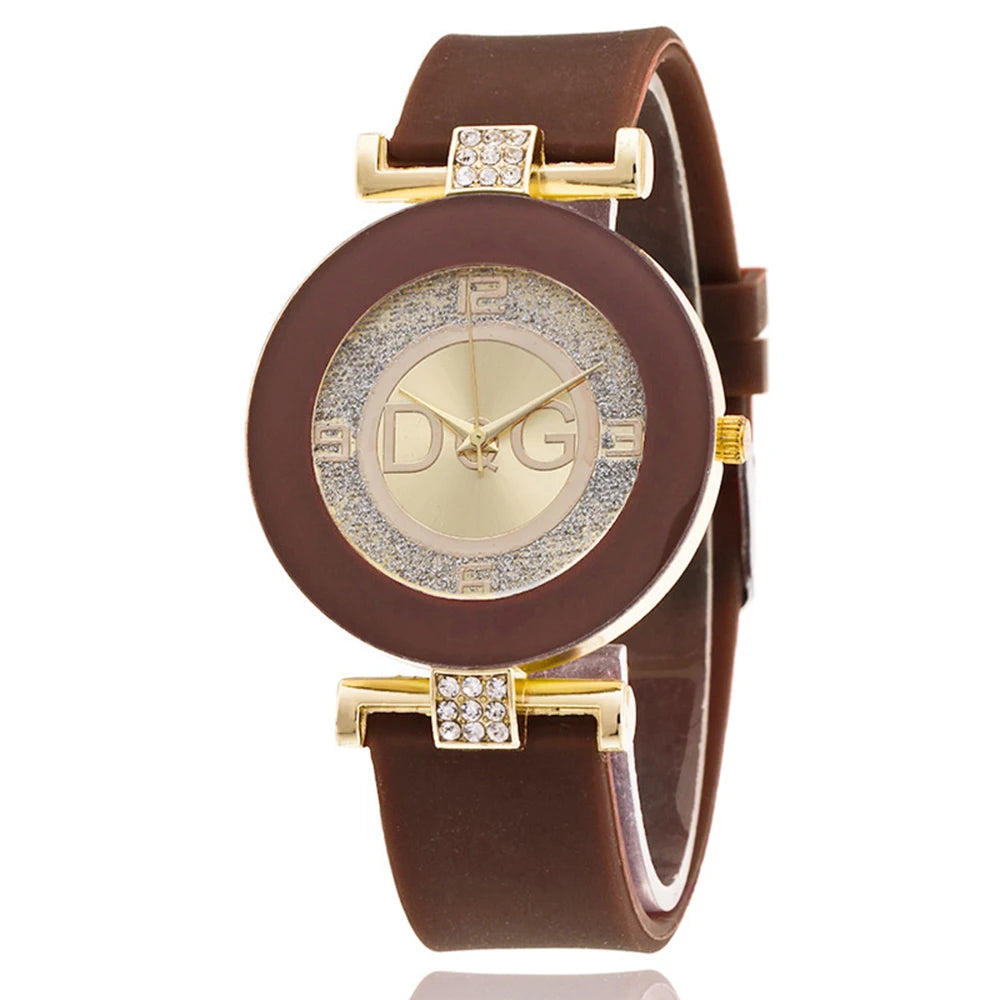 Large Dial Silicone Watch