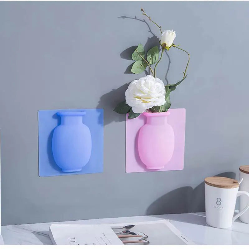 Silicone Flower Wall Vase