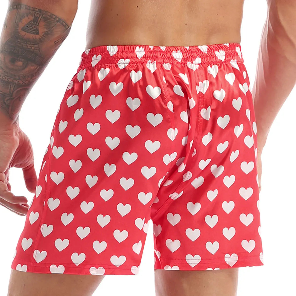 Heart Print Boxers