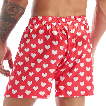 Heart Print Boxers