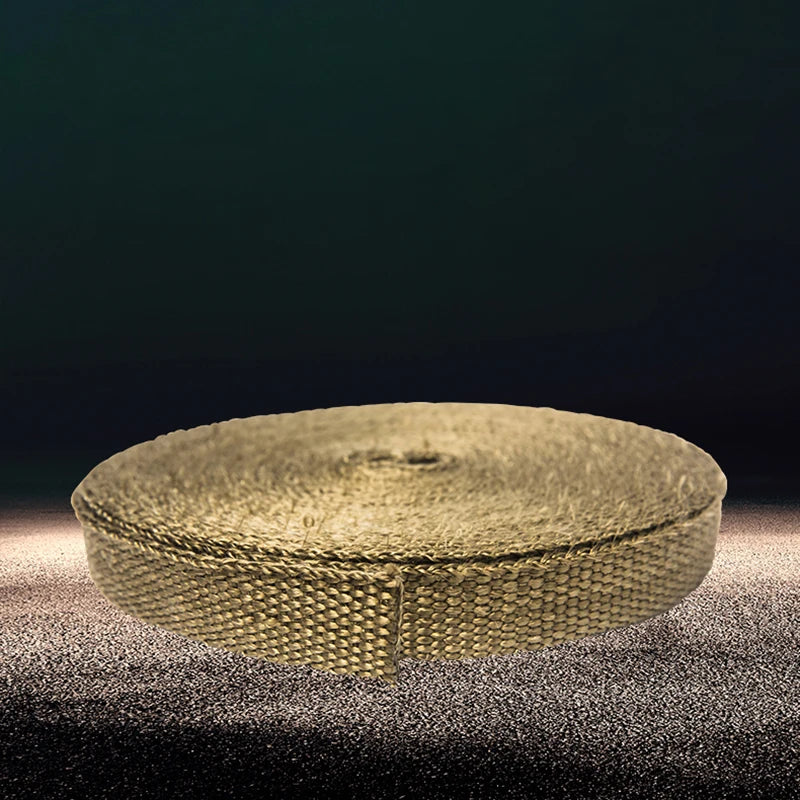 Universal Motorcycle Exhaust Heat Wrap Basalt Fiber Tape