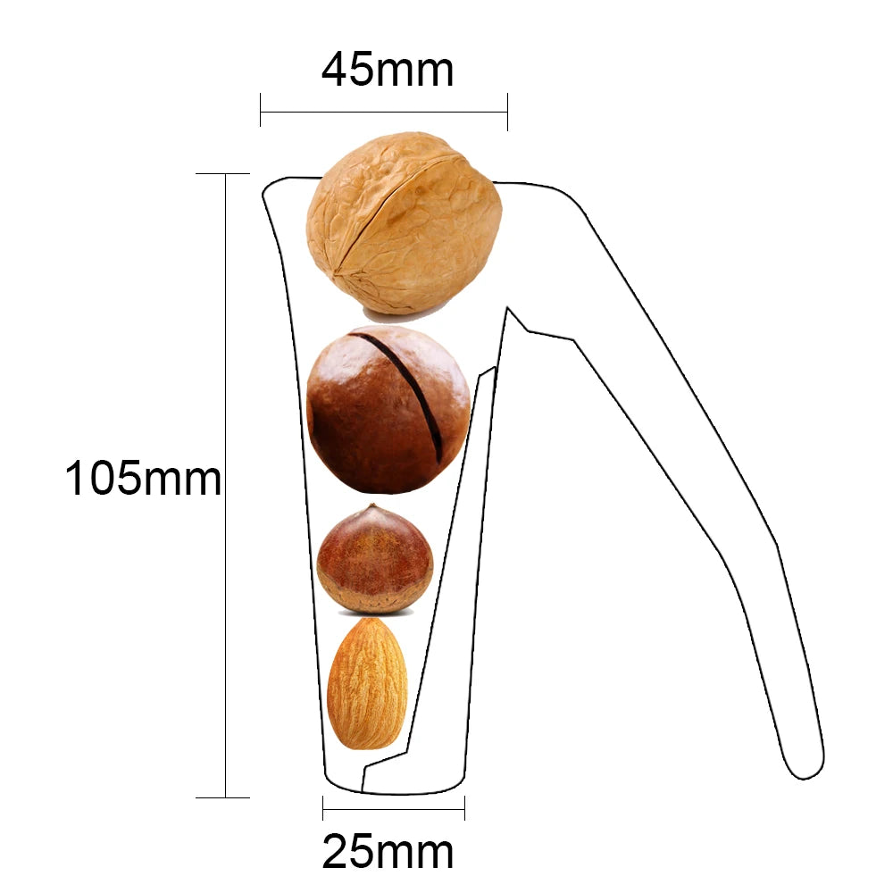 Funnel Shape Walnut Opener