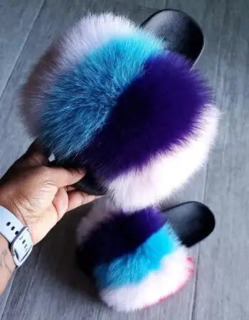 Fluffy Fur Slippers