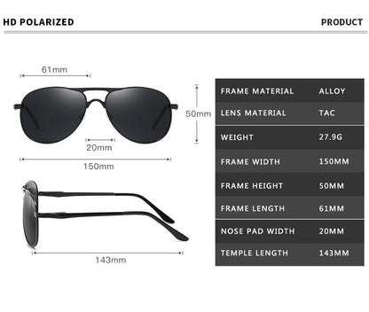 Men's polarized sunglasses
