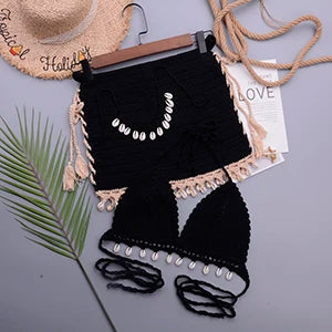 Seashell Ankle Chain Bikini