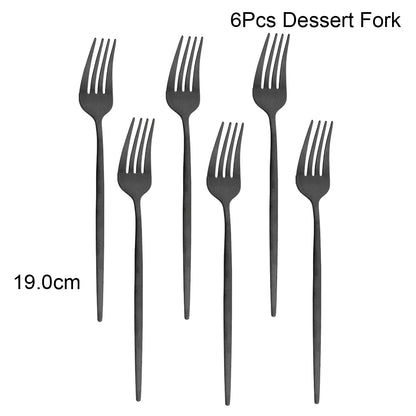 Stainless Steel Western Solid Cutlery Set Edition