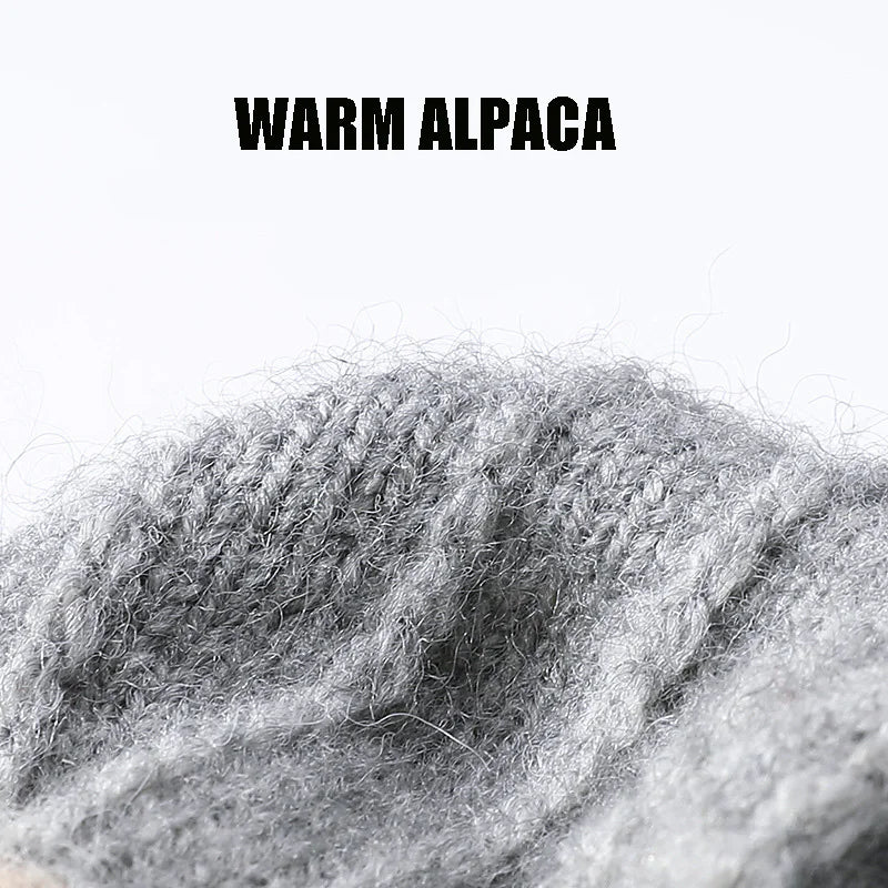 Women Half Finger Warm Gloves