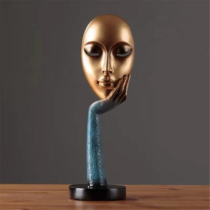 Modern Human Meditators Figurine