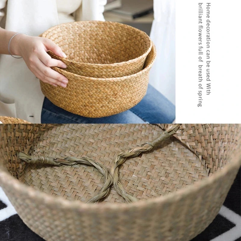 Wicker Foldable Picnic Basket Zerolife
