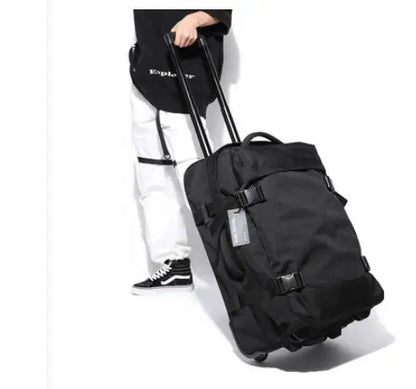24-Inch Oxford Rolling Suitcase