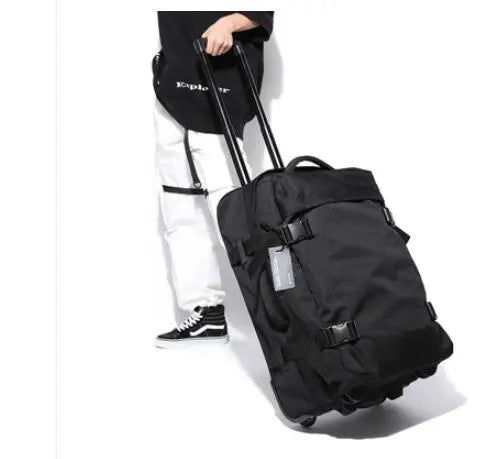 24-Inch Oxford Rolling Suitcase