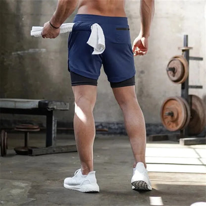 2-in-1 Quick-Dry Jogging Shorts