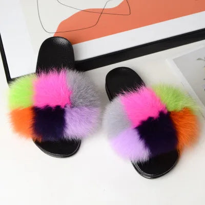 Fluffy Fur Slippers