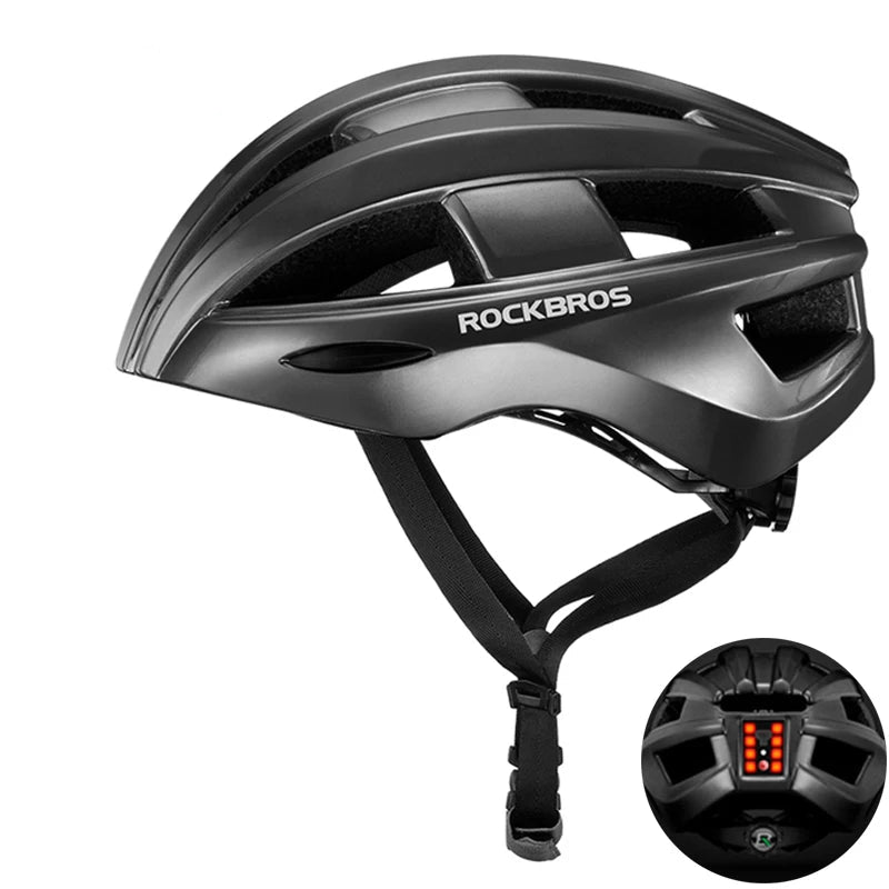 Rechargeable LED Rear Light Bike Helmet