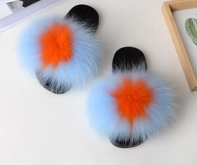 Fluffy Fur Slippers