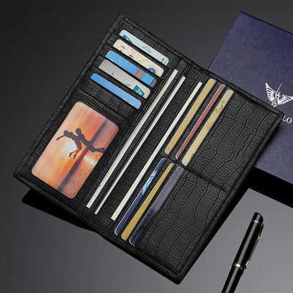 Long Leather Wallet