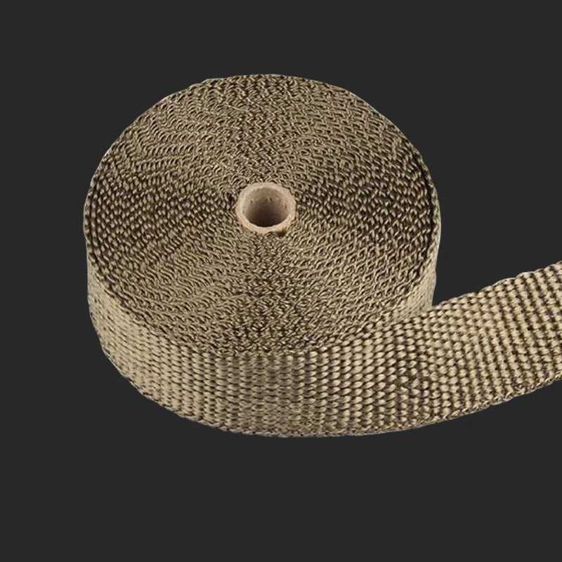 Universal Motorcycle Exhaust Heat Wrap Basalt Fiber Tape