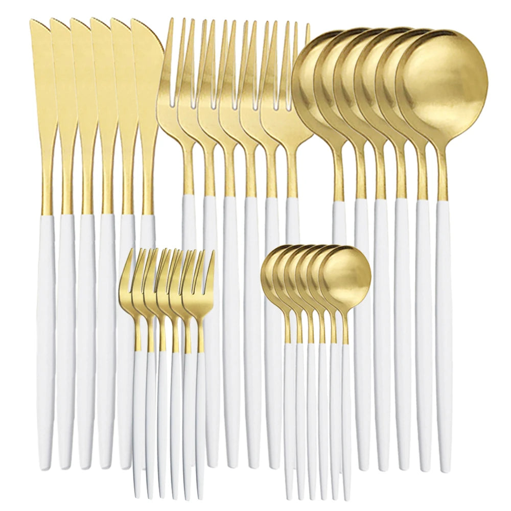 Stainless Steel Western Solid Cutlery Set Edition
