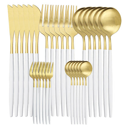 Stainless Steel Western Solid Cutlery Set Edition