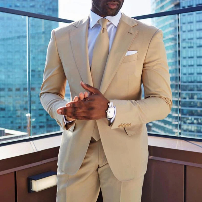 Arrival One Button Wedding Suit