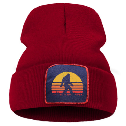 Bigfoot Cartoon Cotton Beanie