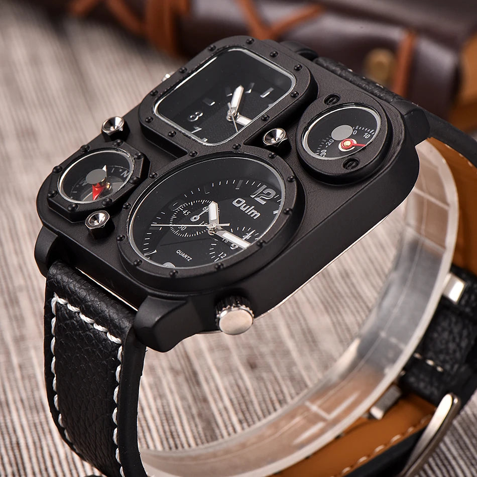 Men’s Square Dial Sport Quartz Watch