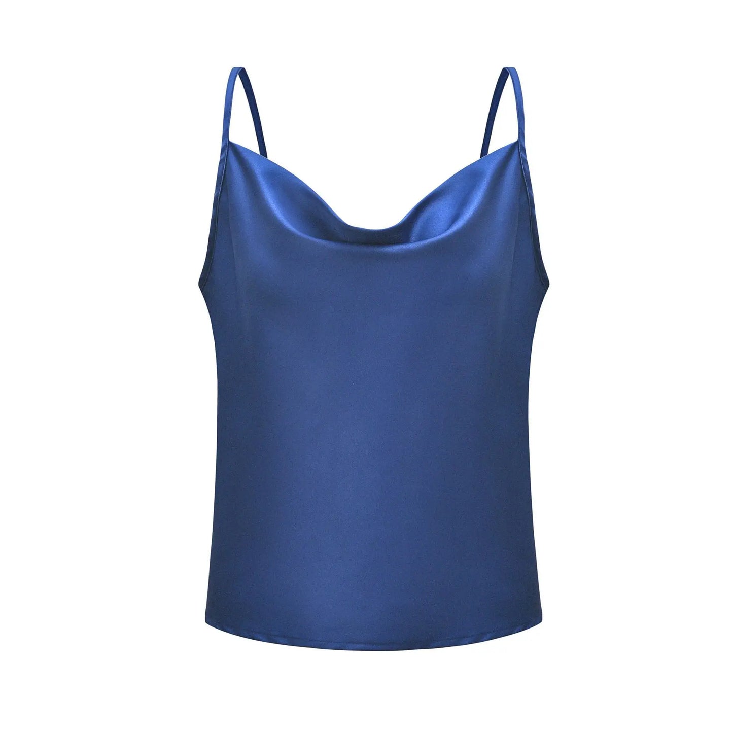 White Satin Camisole Top