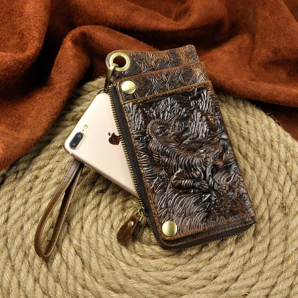 Leather Clutch Wallet