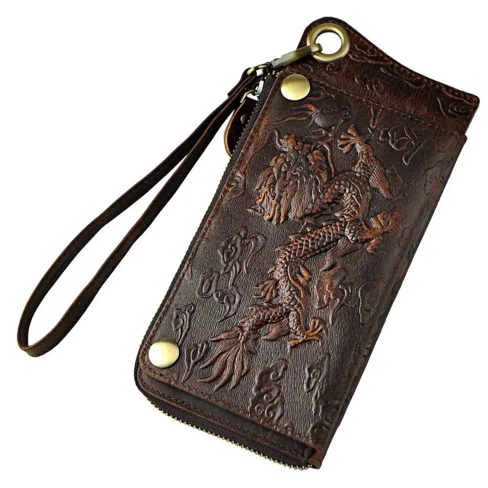 Leather Clutch Wallet