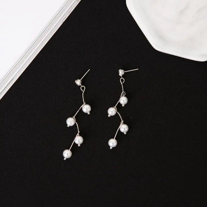 Korean Pearl Clavicle Necklace