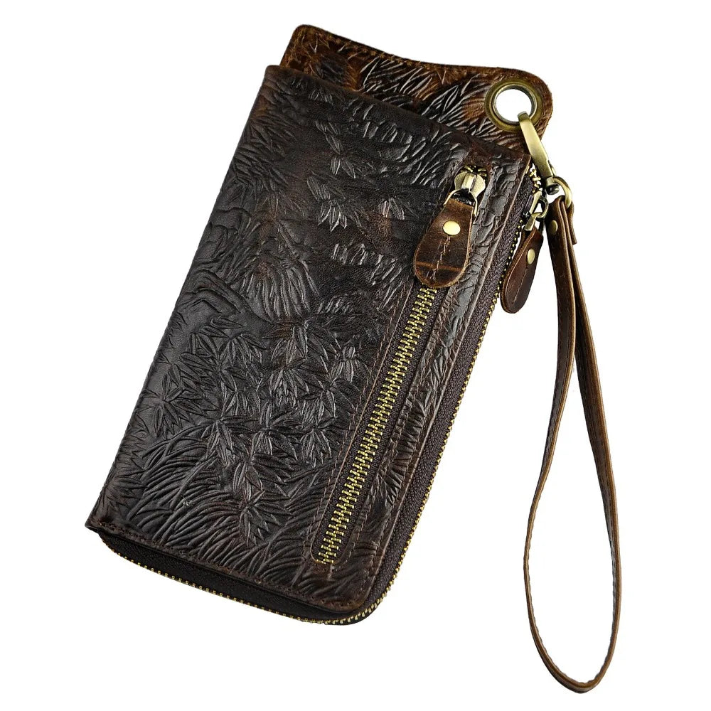 Leather Clutch Wallet