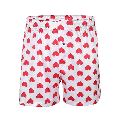 Heart Print Boxers