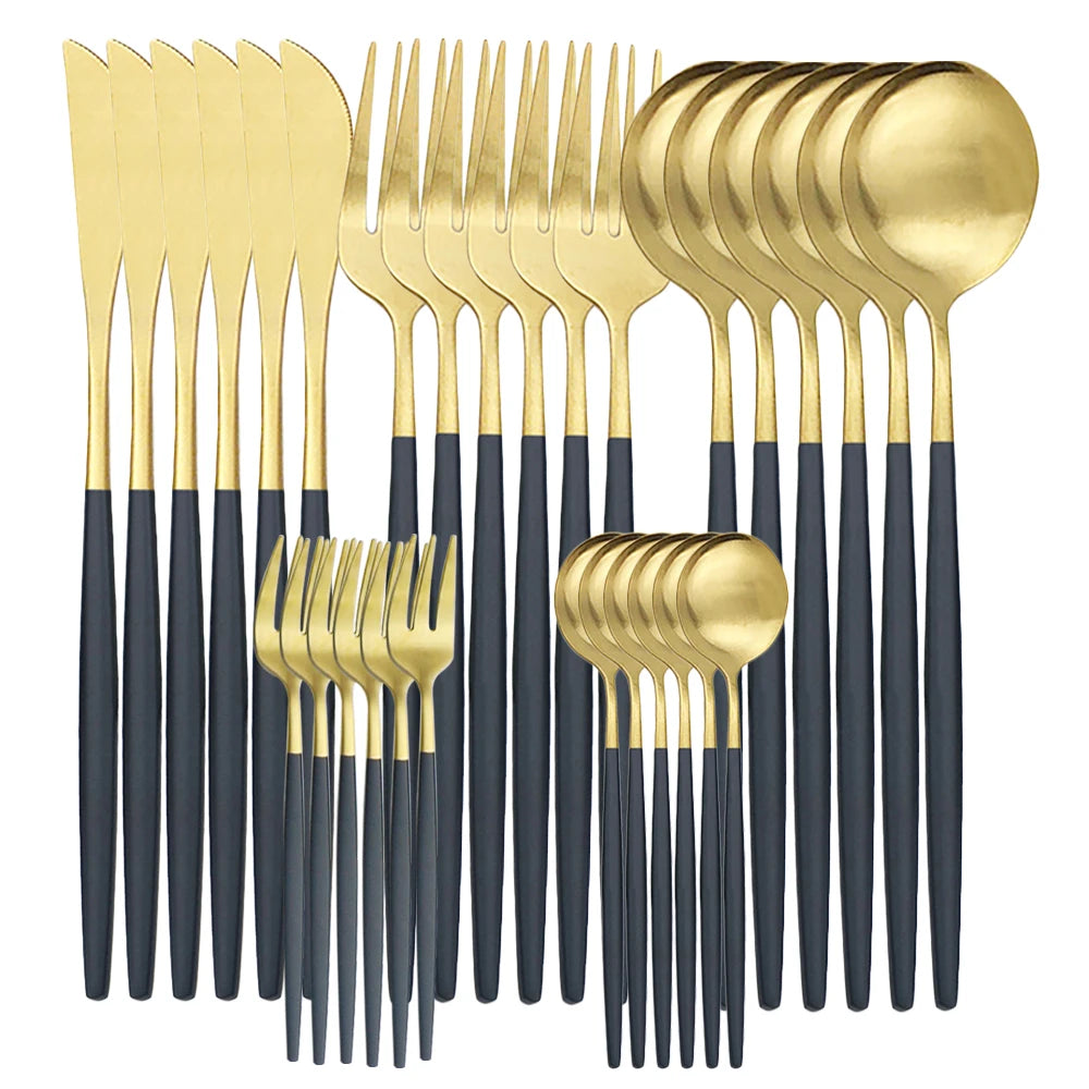 Stainless Steel Western Solid Cutlery Set Edition