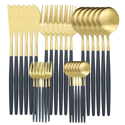 Stainless Steel Western Solid Cutlery Set Edition