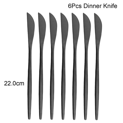 Stainless Steel Western Solid Cutlery Set Edition