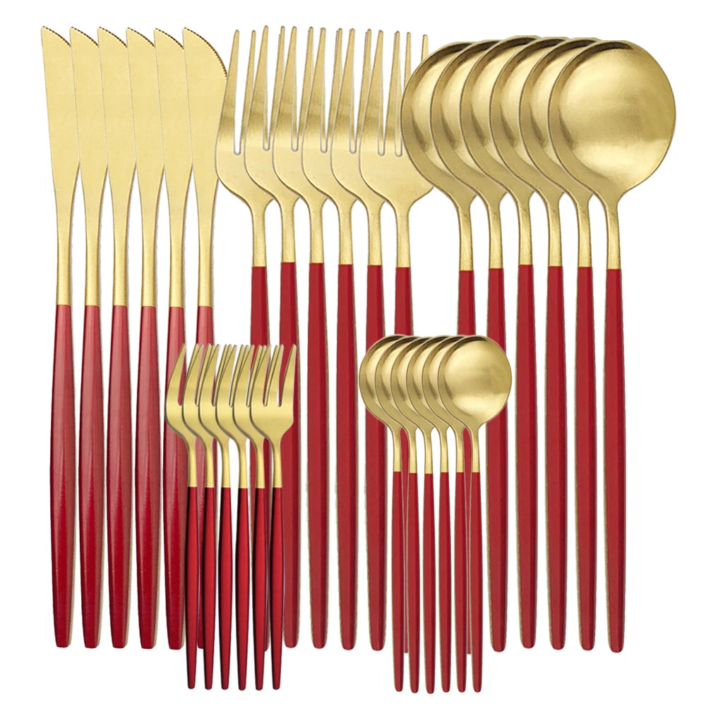 Stainless Steel Western Solid Cutlery Set Edition