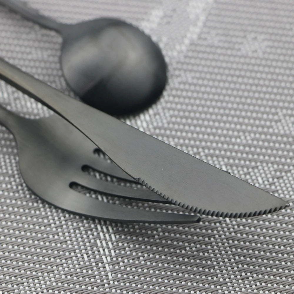 Stainless Steel Western Solid Cutlery Set Edition