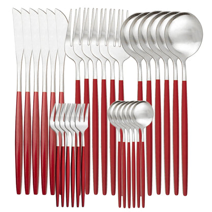 Stainless Steel Western Solid Cutlery Set Edition