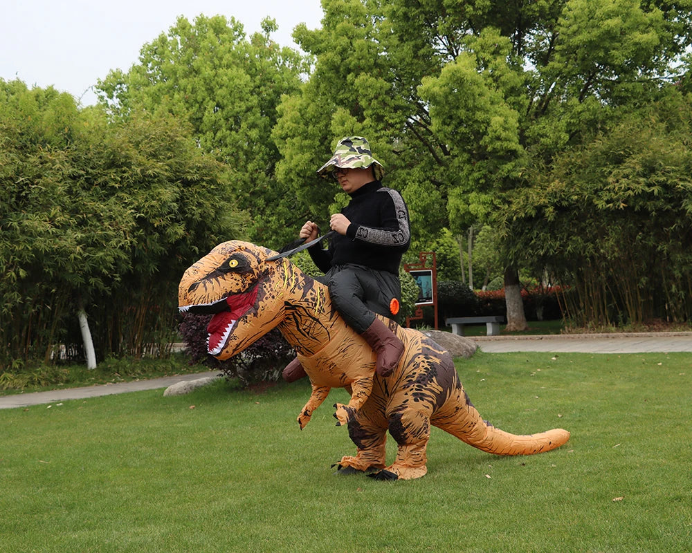 Inflatable T-Rex Dinosaur Costume