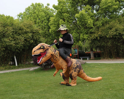 Inflatable T-Rex Dinosaur Costume