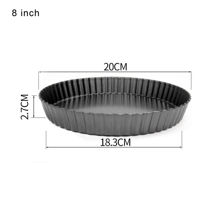 Metal Pans Gyh Fluted Pie