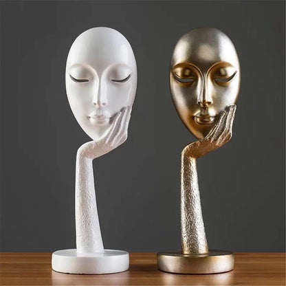 Modern Human Meditators Figurine