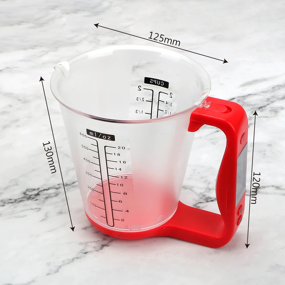LCD Display Electric Measuring Cup